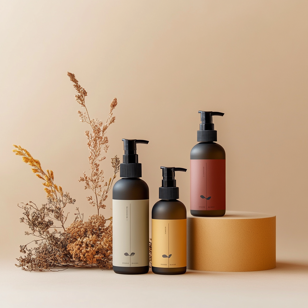 Theta Body organic skincare: Earthy neutrals with warm accents