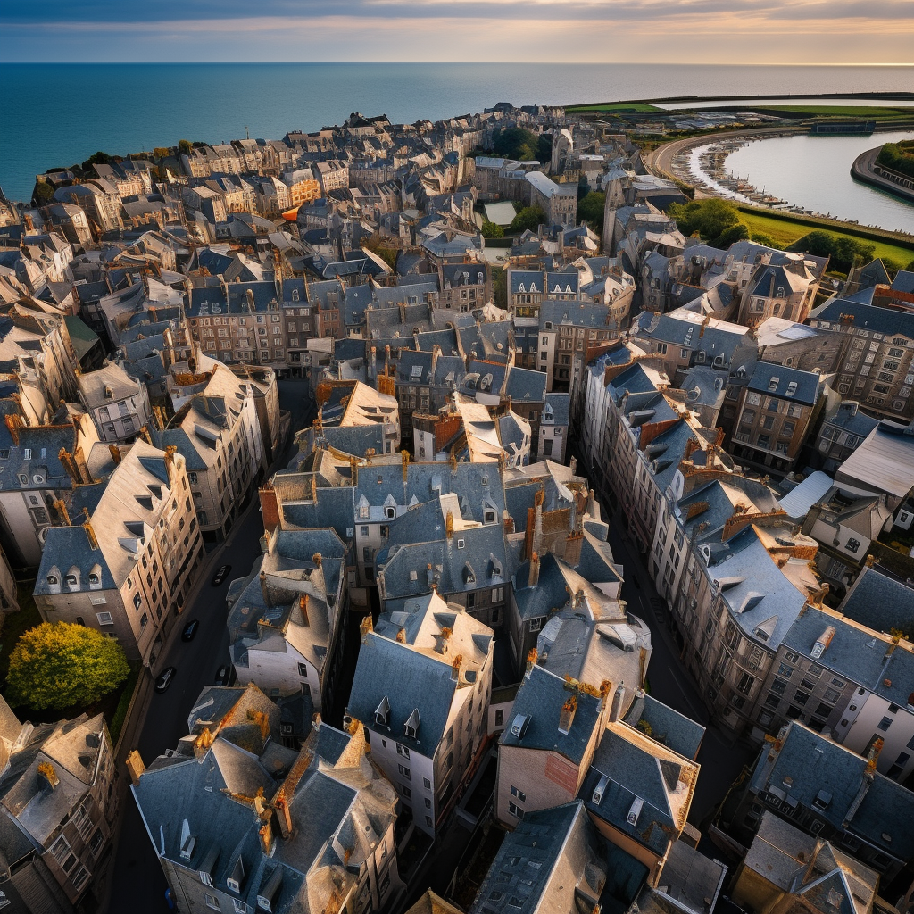 granville-france-sky-view-stock-photo.