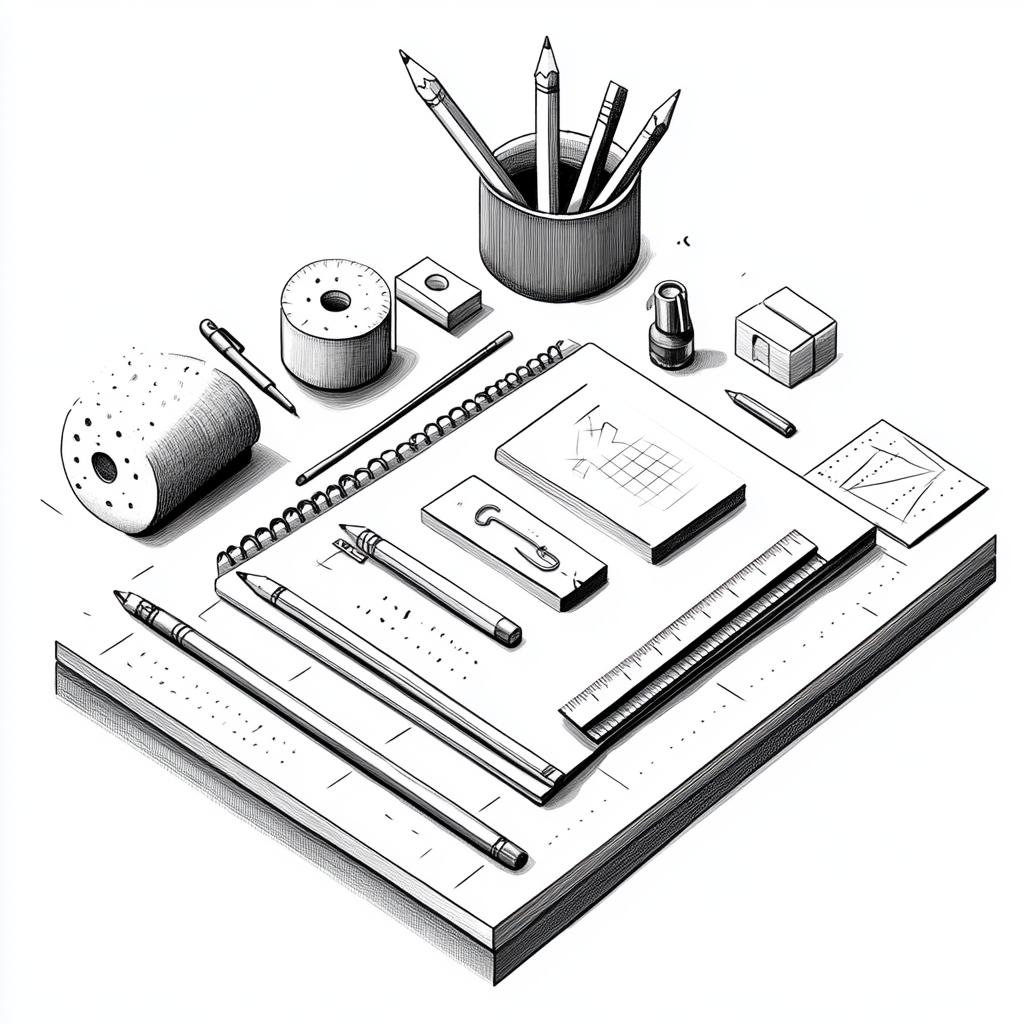 Tools for designing a booklet in picture form