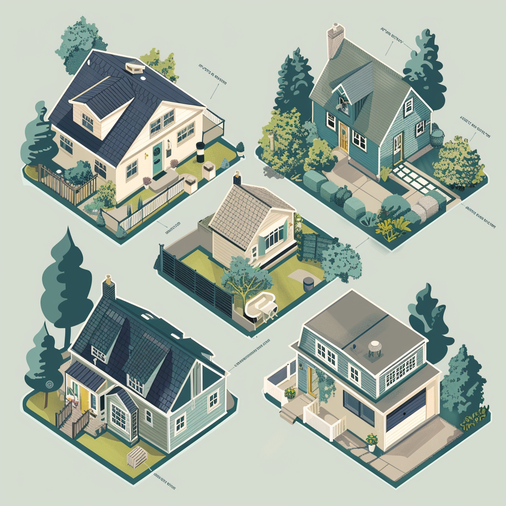 Types of accessory dwelling units displayed in diagram.
