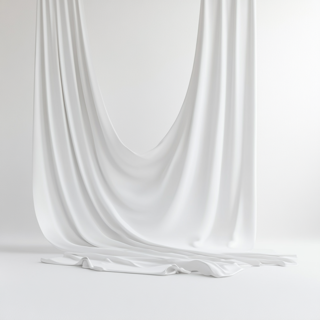 Ultra Realistic White Studio Background for Print on Demand