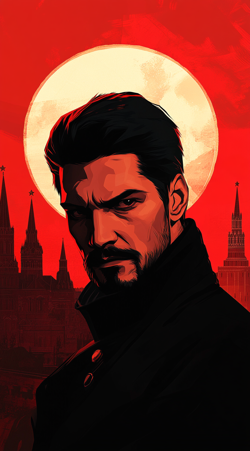 Viktor Reznov in Moscow at Sunset