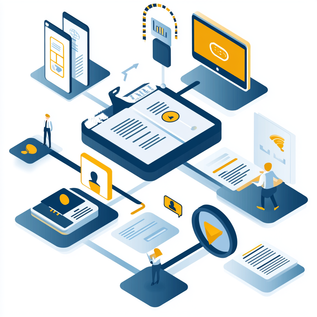 Visual process for PCI DSS 4.0 compliance steps.