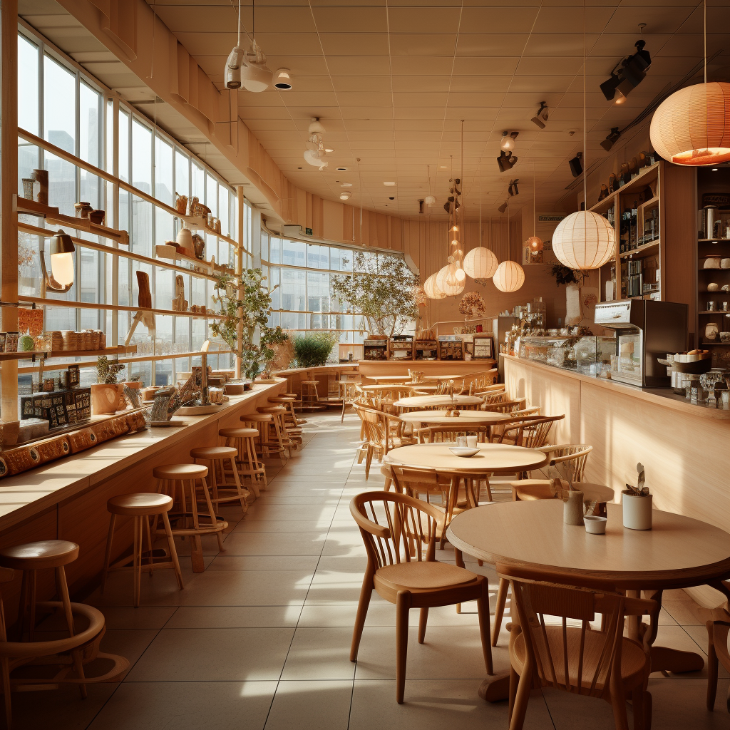 Aalto House Interior Bakery Cafe