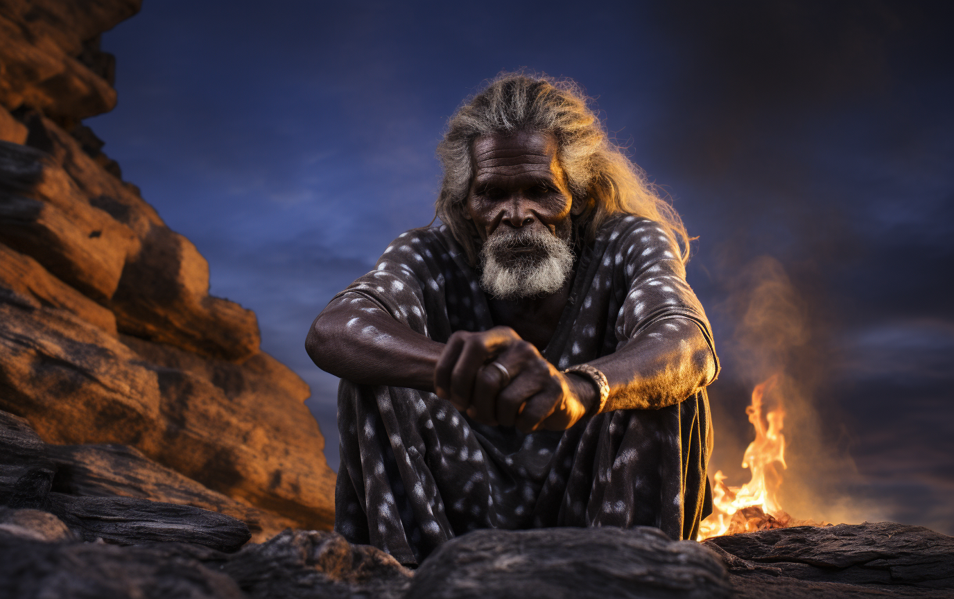 Aboriginal history emotional reminder art