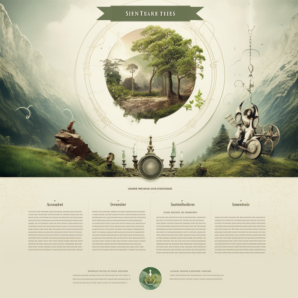 Sustainable Webpage Design Image