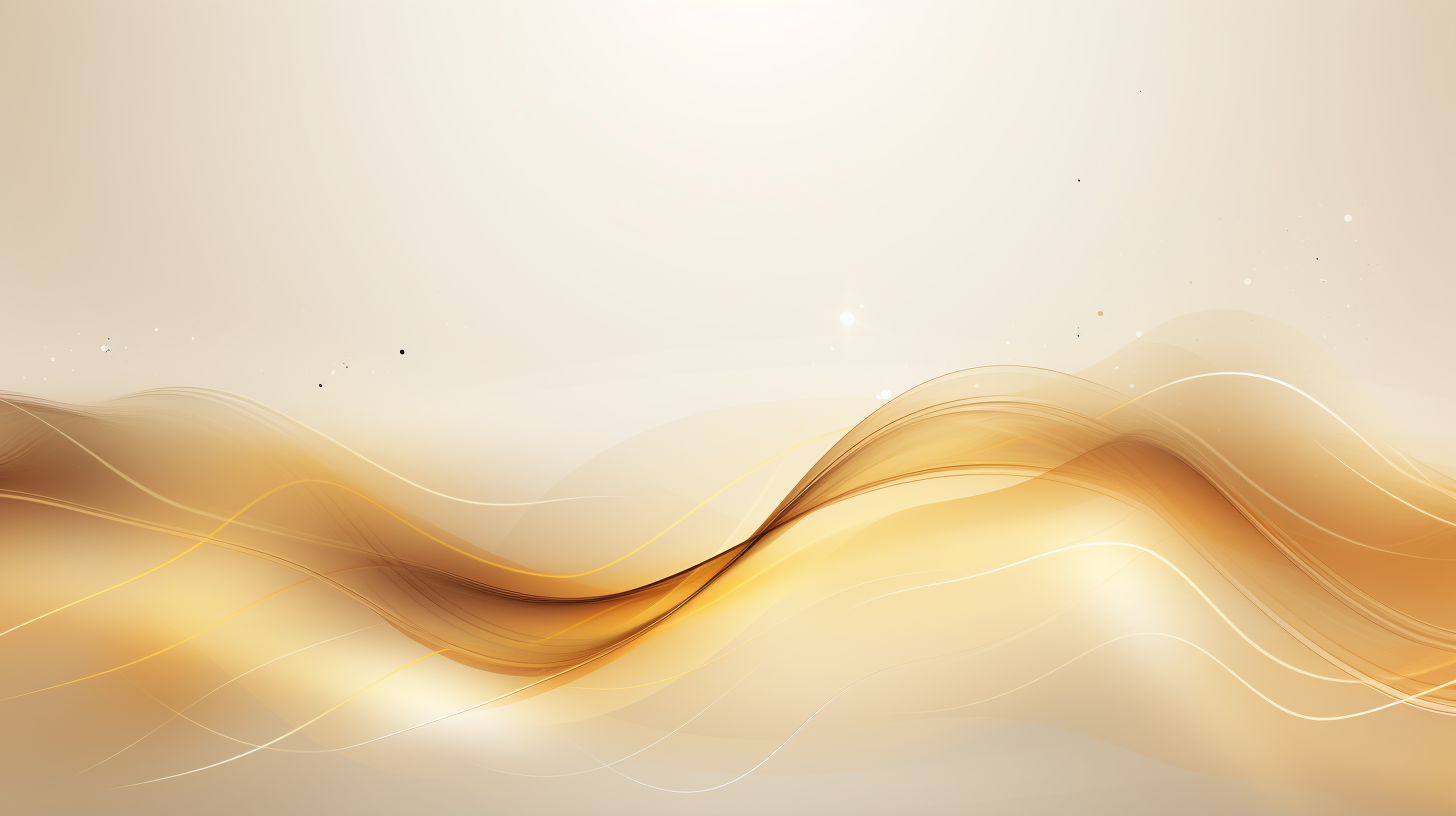 Abstract beige waves with music elements