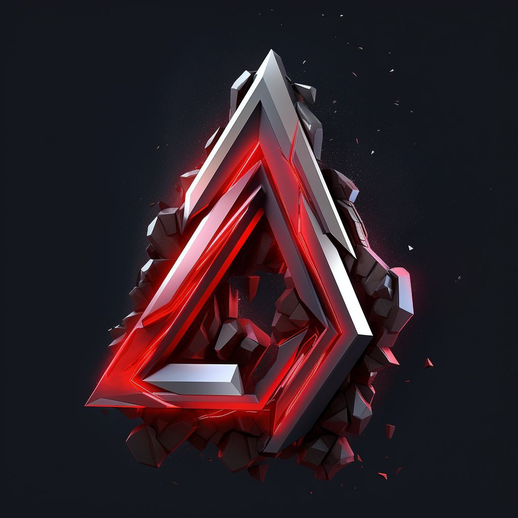 Unique 3D Gaming Logo Design