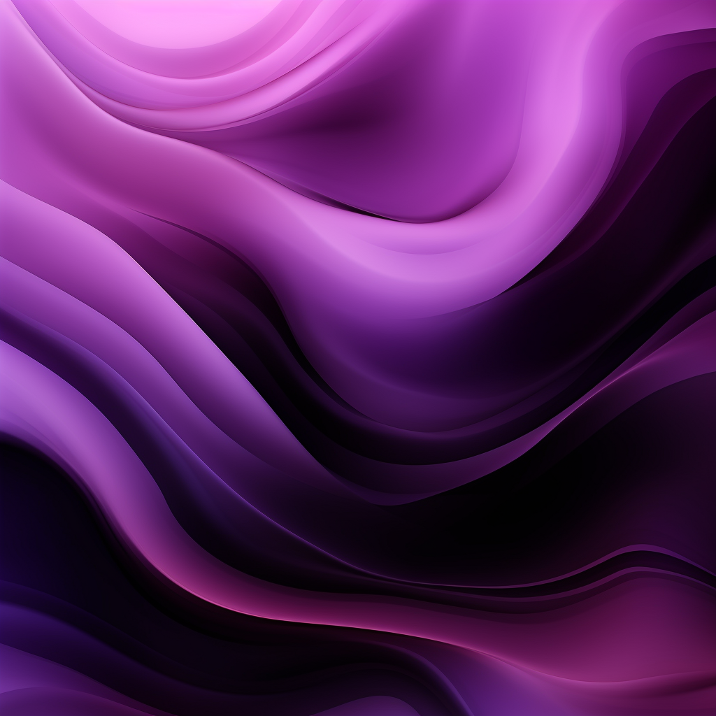 Abstract liquid gradient dull purple black smooth design