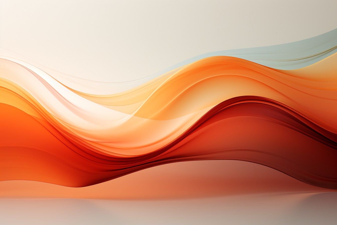 Abstract Orange Gradient Light Background