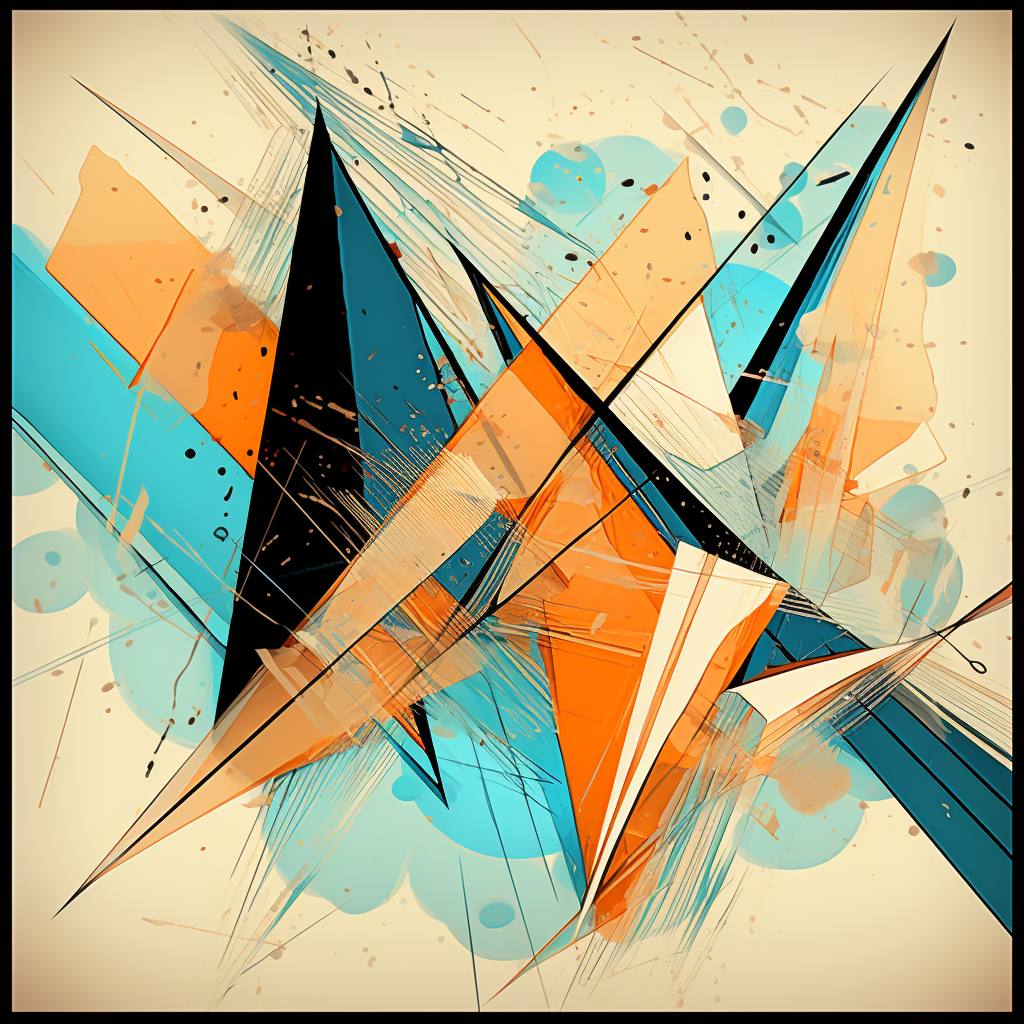 Abstract Sharp Line Design Image