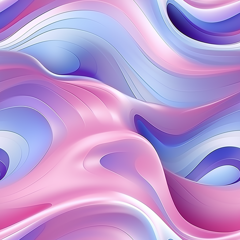 Abstract Vaporwave Pattern with Holographic Colors