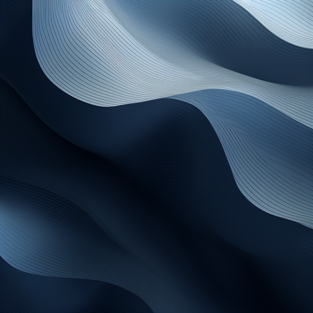 Abstract wave in dark blue and gray with texture