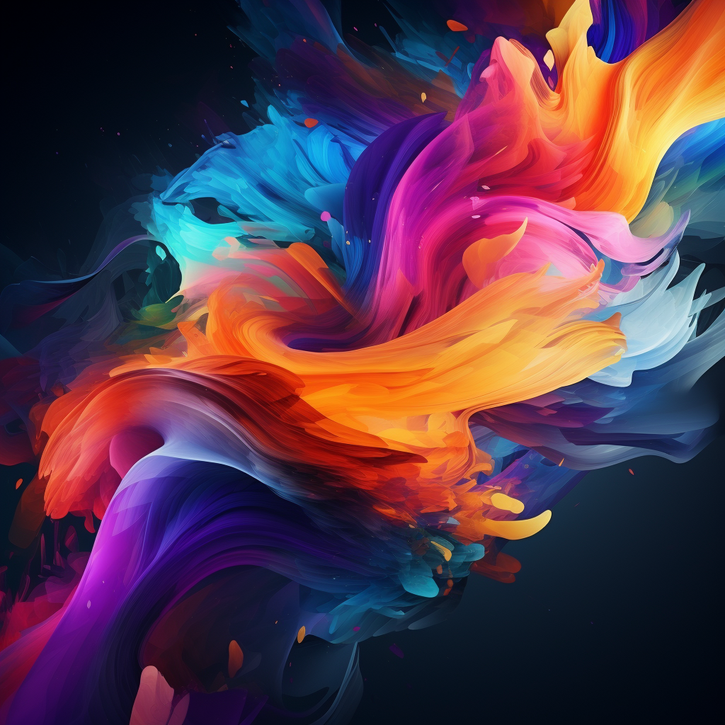 Colorful Abstract Design Wallpaper