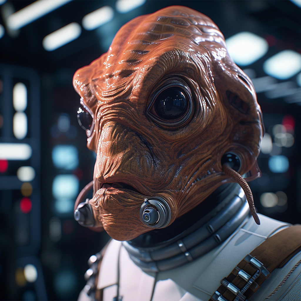 Admiral Ackbar close up