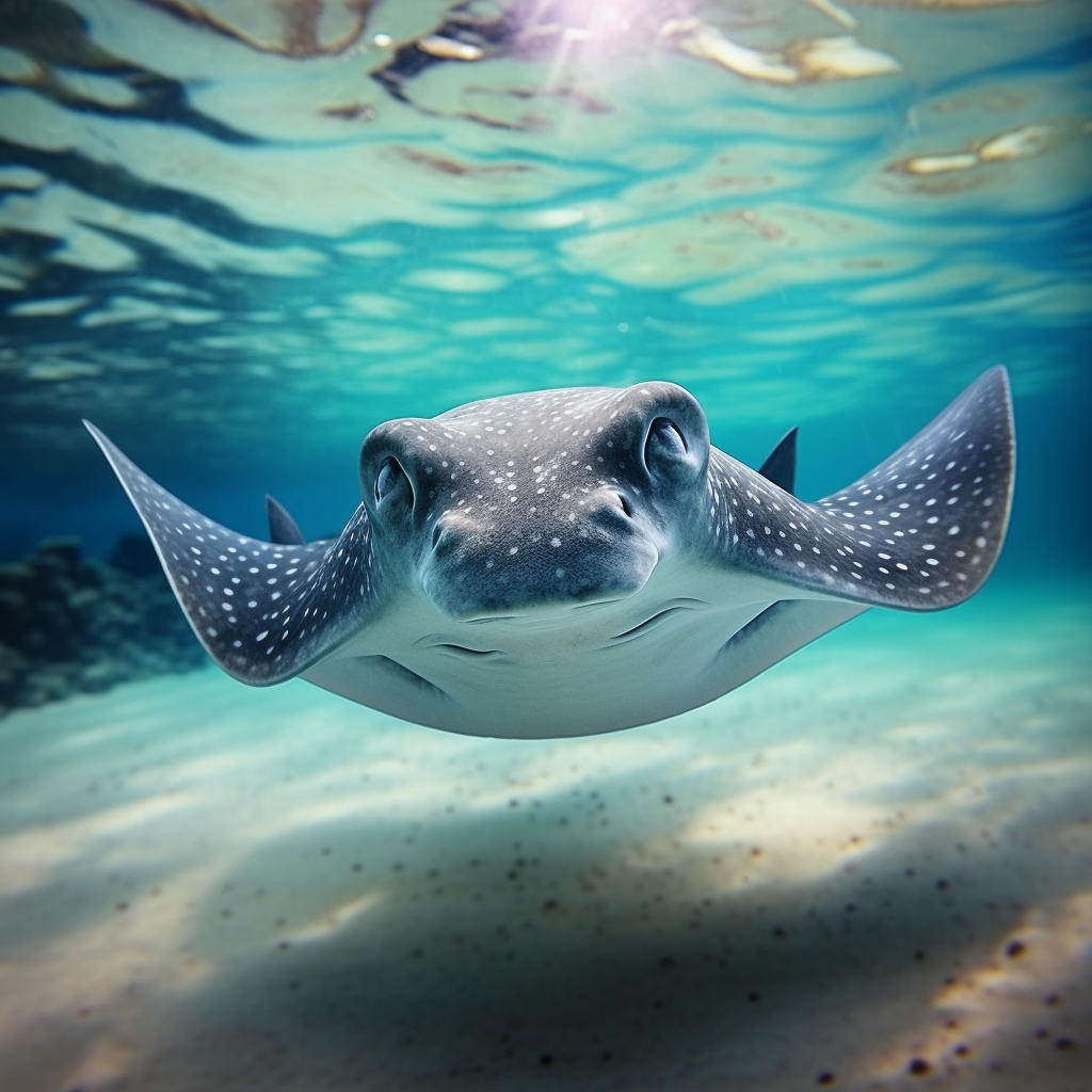 Cute Realistic Stingray Picture