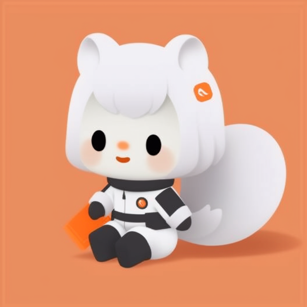 Cute silly squirrel personal avatar