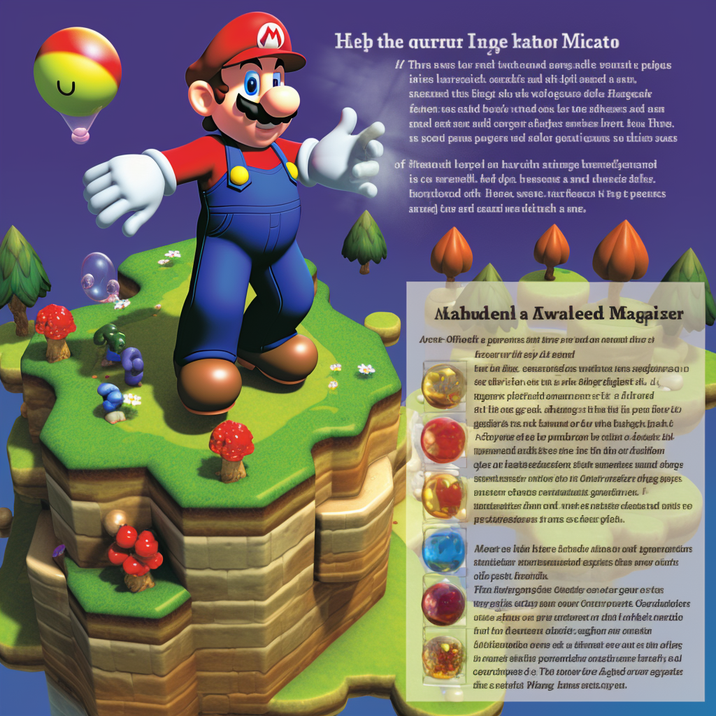 Adventure Guild Manager 64 game manual image