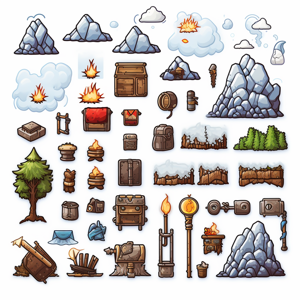 Adventurer Pixel Art In-Game Asset