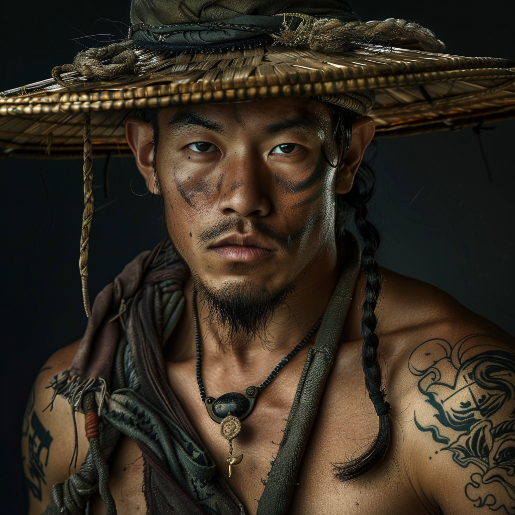 Adventurer Asian Photo Realistic