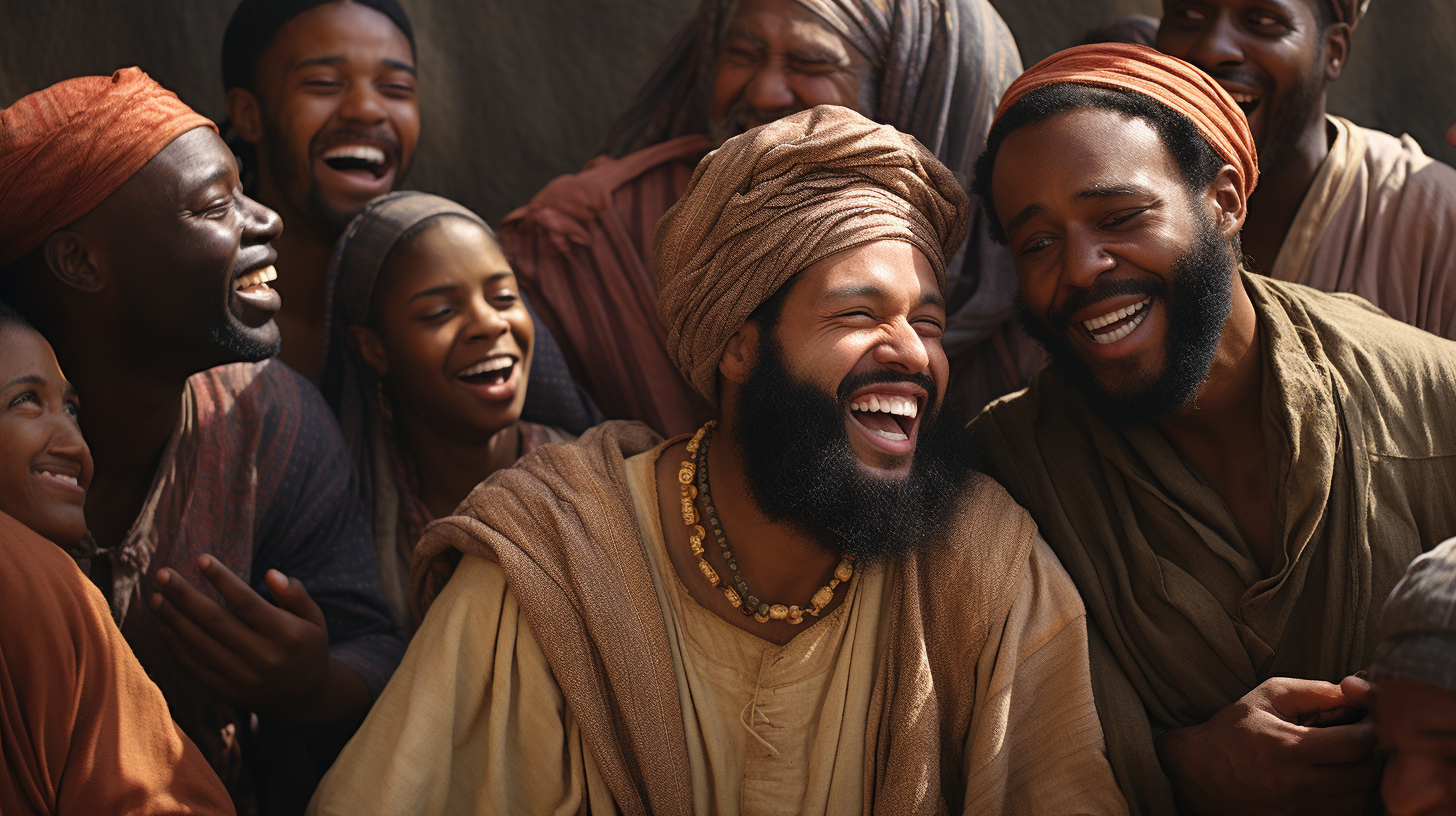 African American Group Laughing Photo