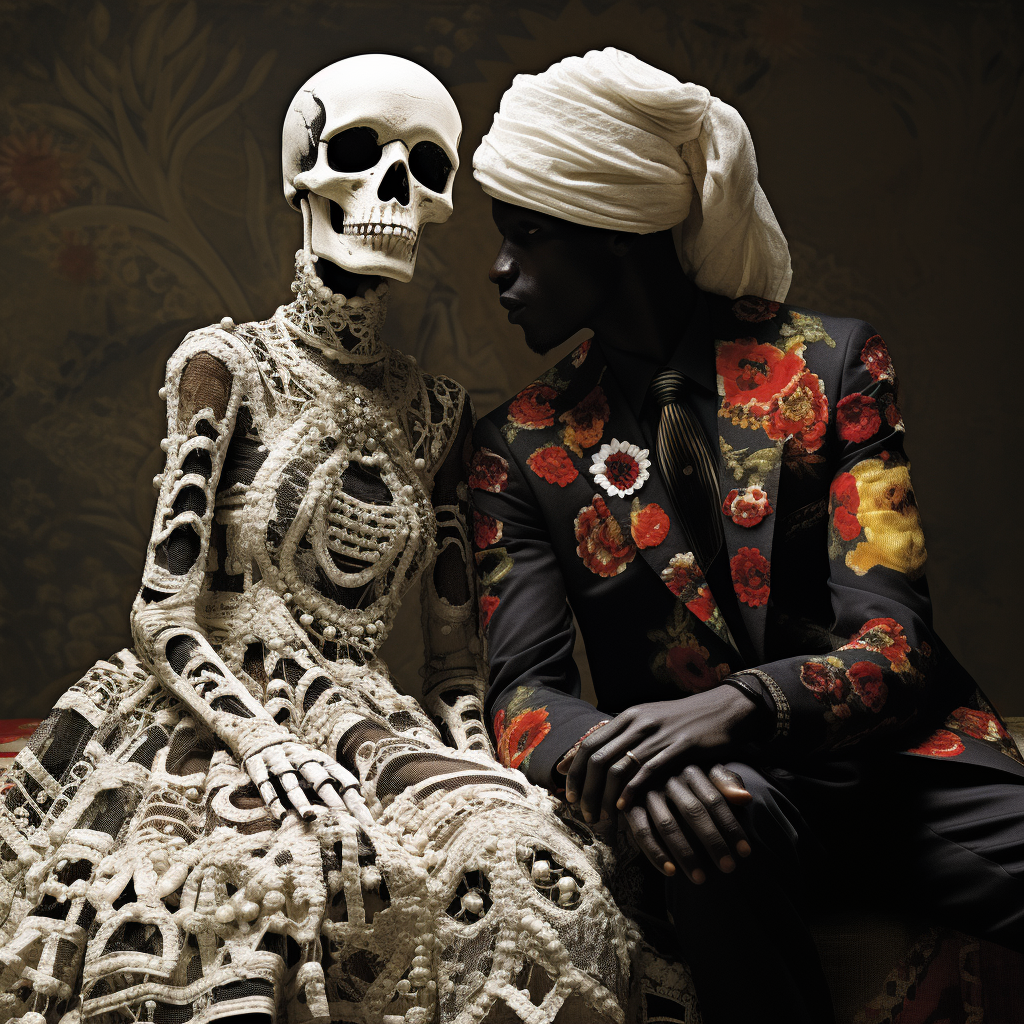 African art death artwork