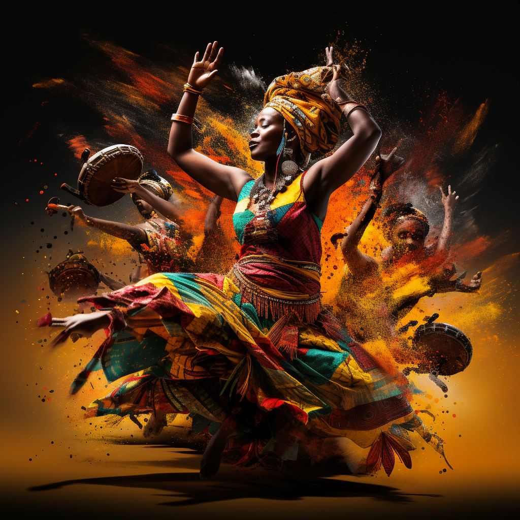 Vibrant African arts and cultural traditions