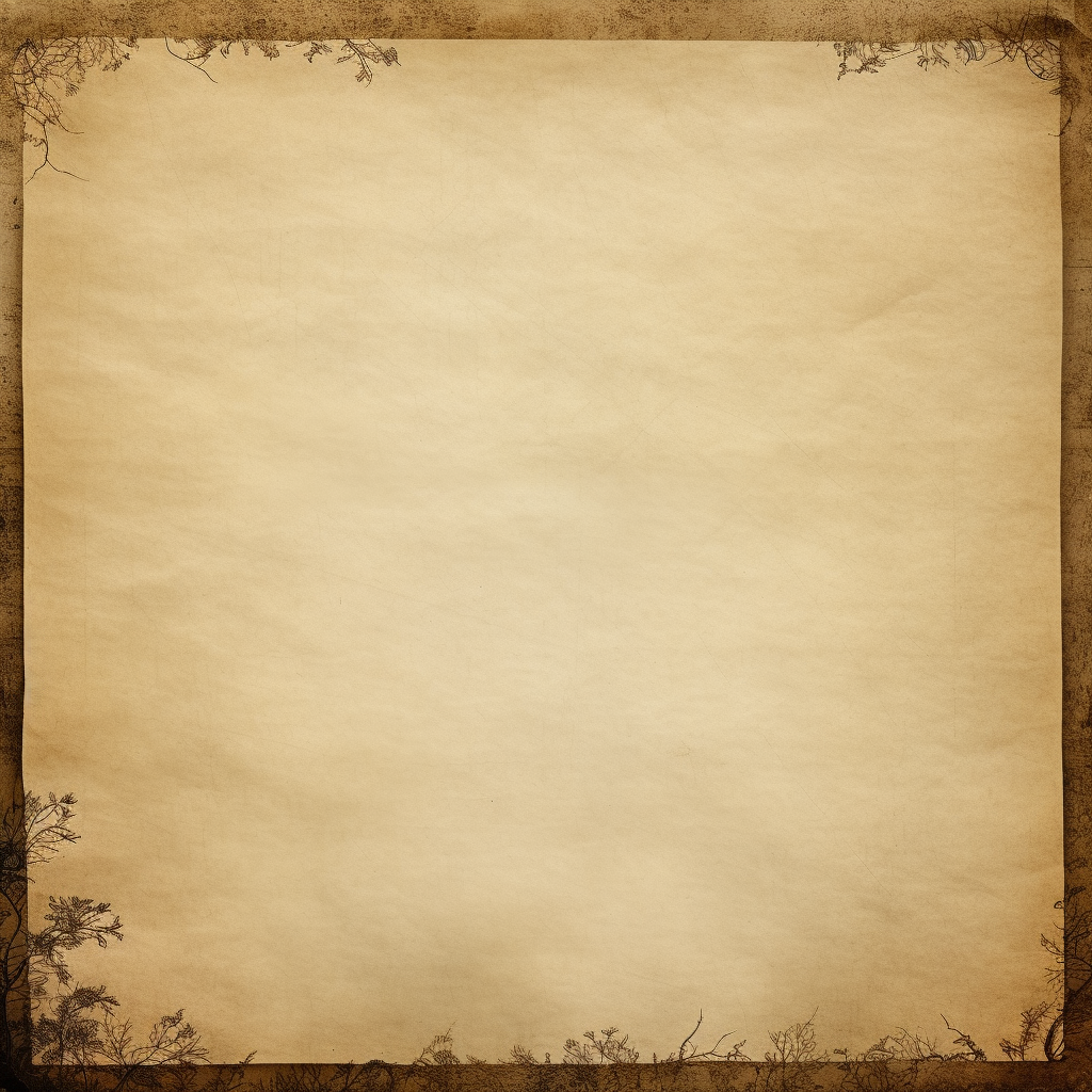 Antique Aged Parchment Paper Illustration