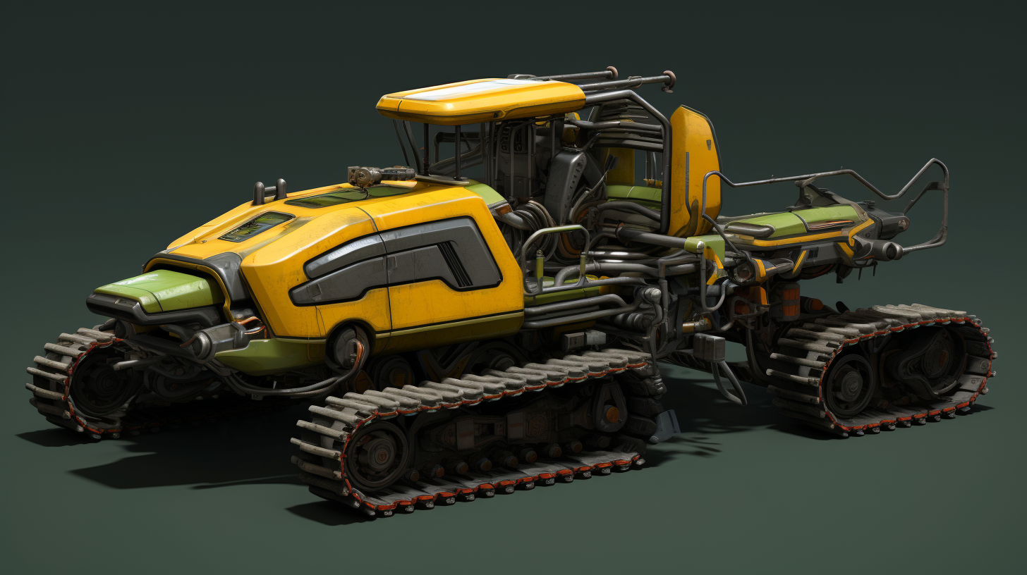 Agricultural harvester with rotating knife and processing center