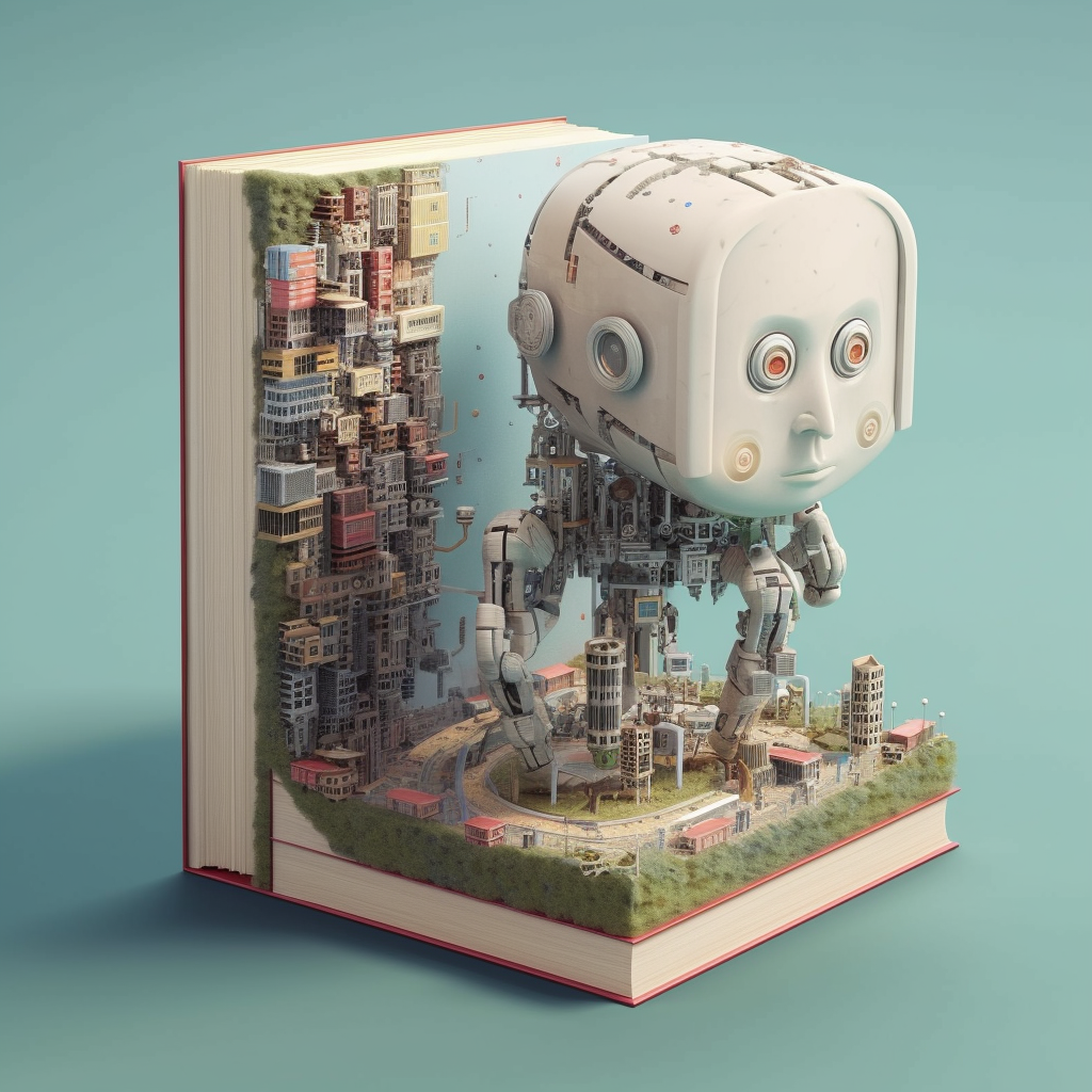 AI design book cover