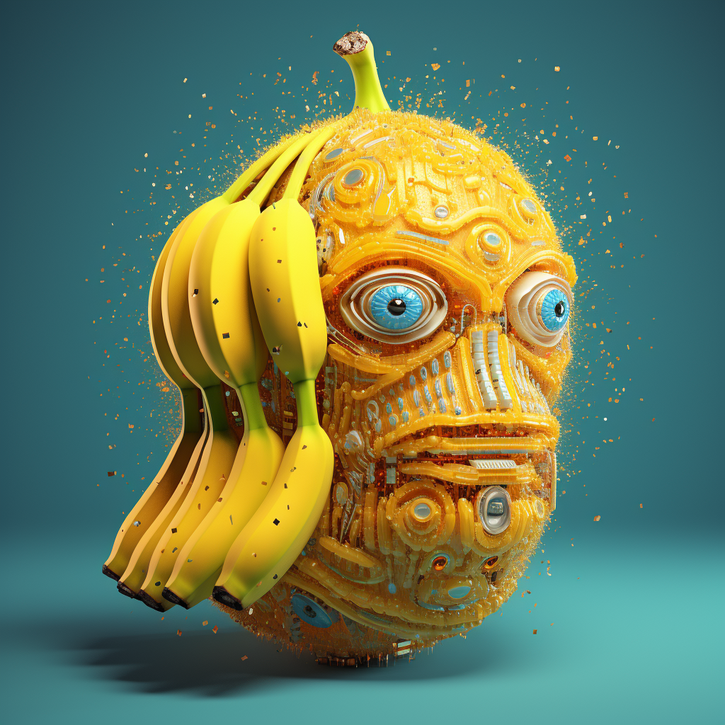 AI generating banana image