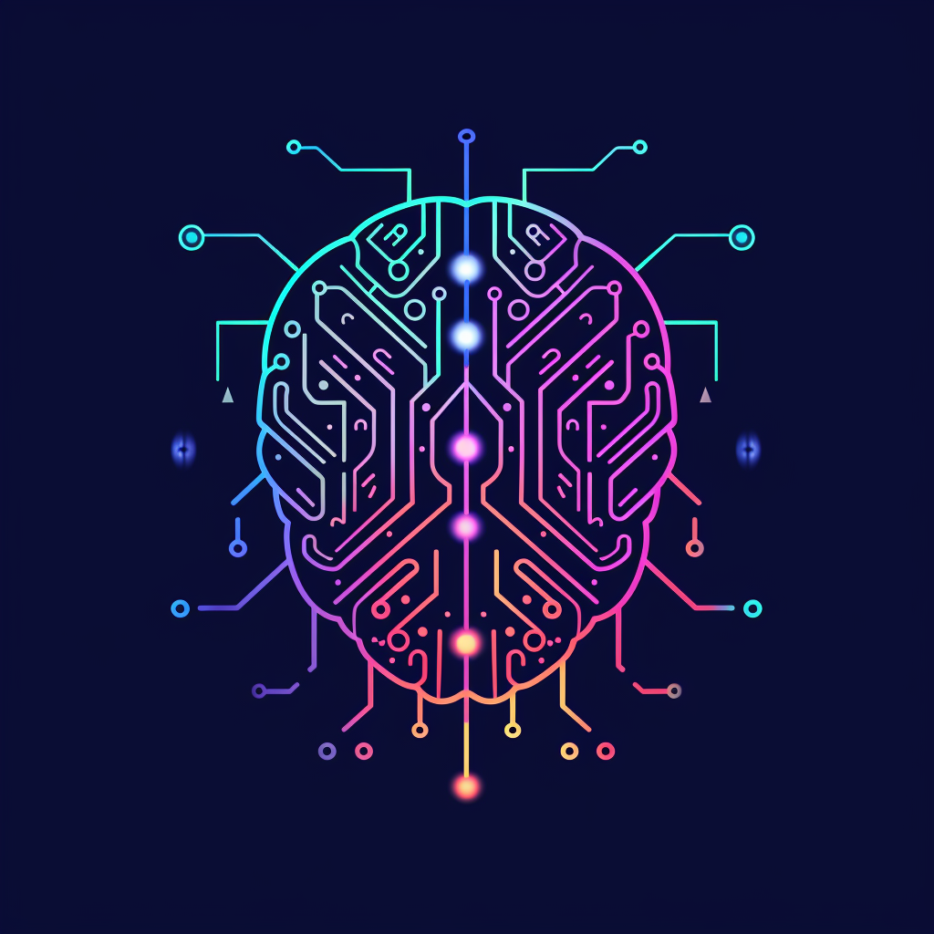 Minimalistic AI-Themed Logo Design