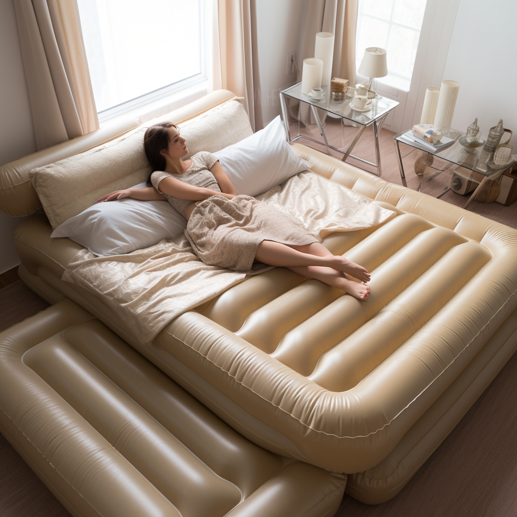 Comfortable air bed for quality sleep