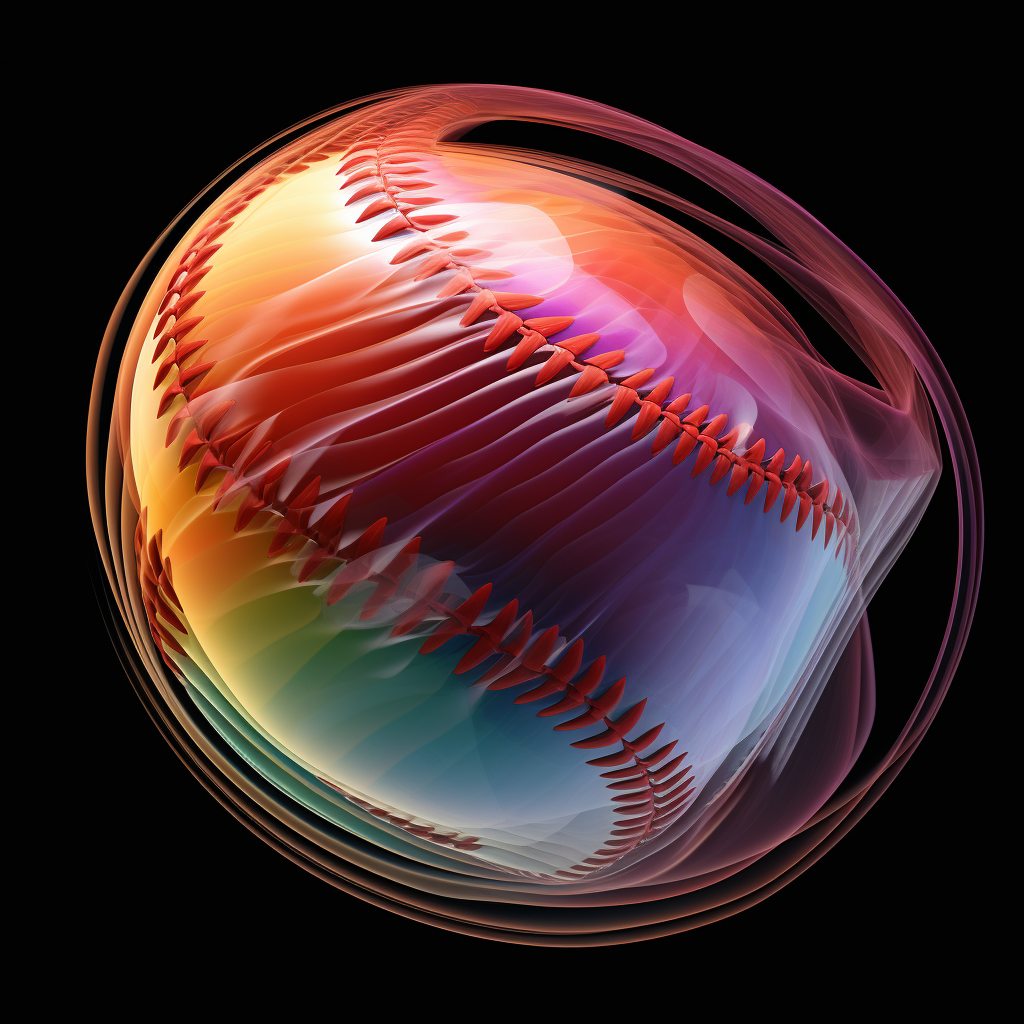 Detailed visualization of baseball airflow