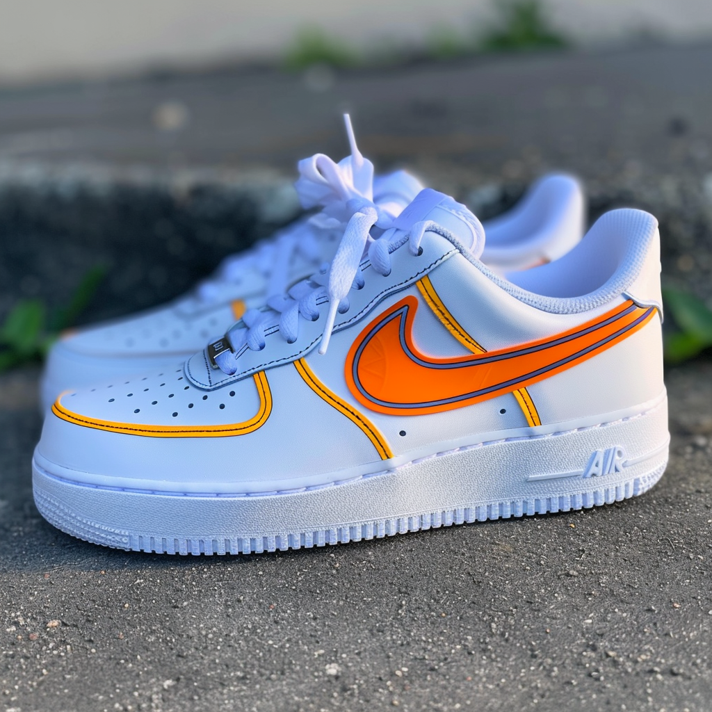 New logo on Airforce 1 shoe