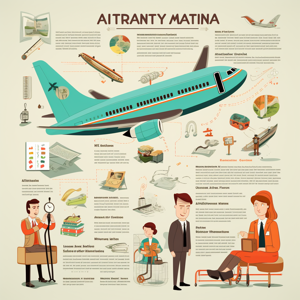 Detailed airline safety card instructions