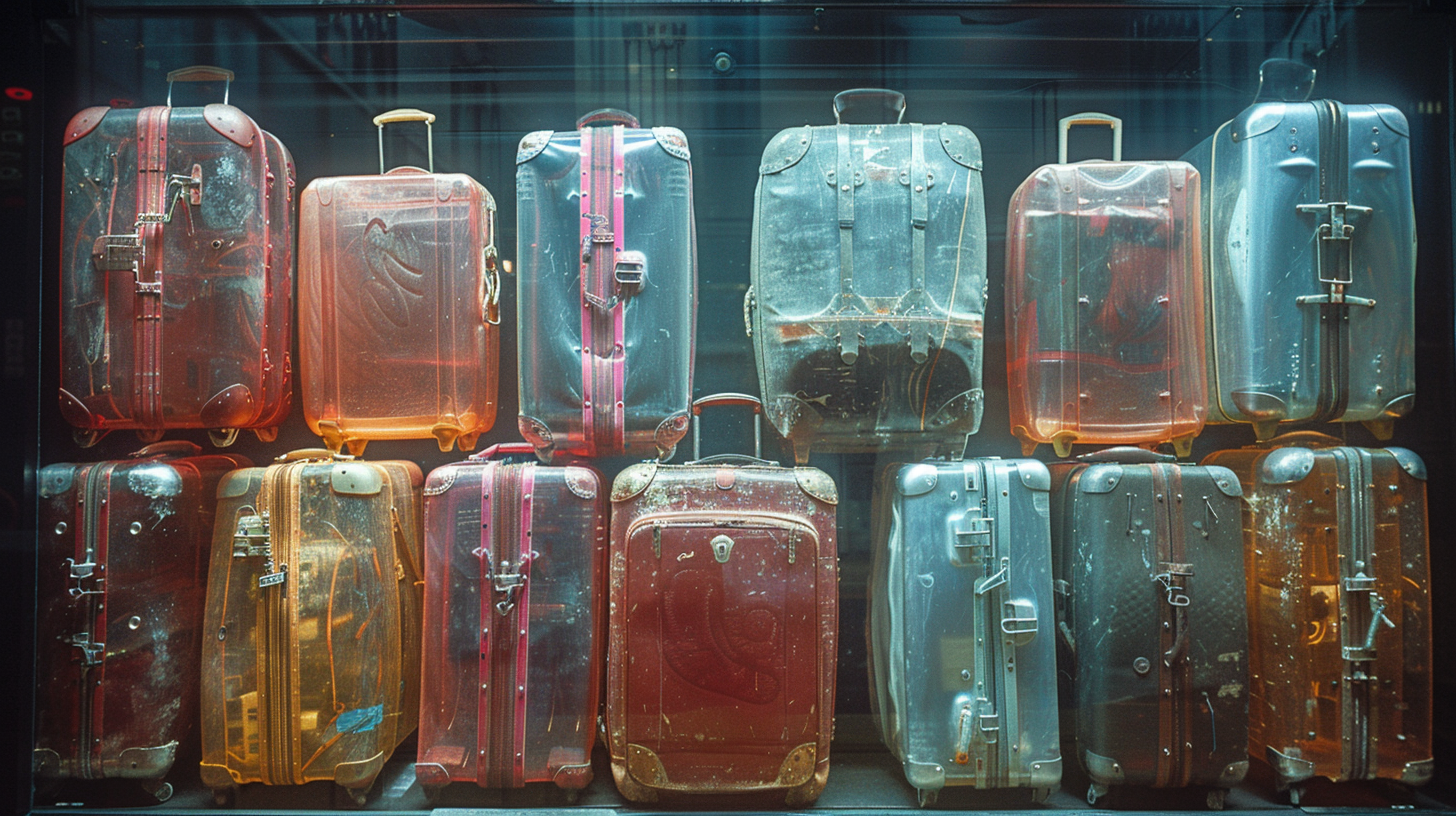 airport luggage x-ray scan