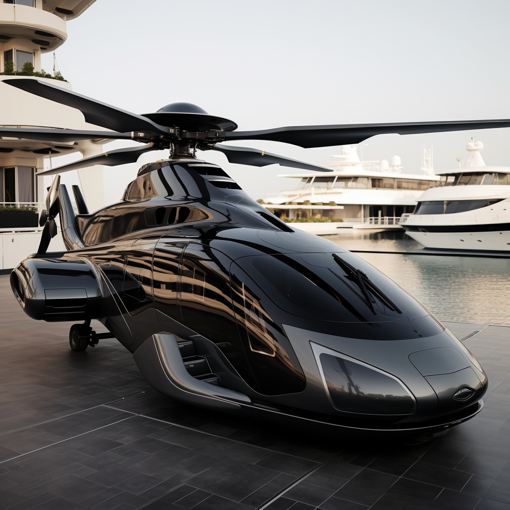 Airwolf helicopter redesigned by Ferrari