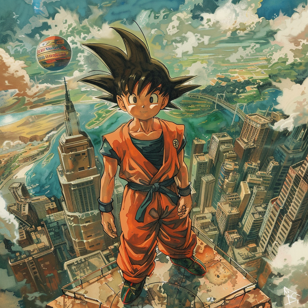 Akira Toriyama tribute artwork