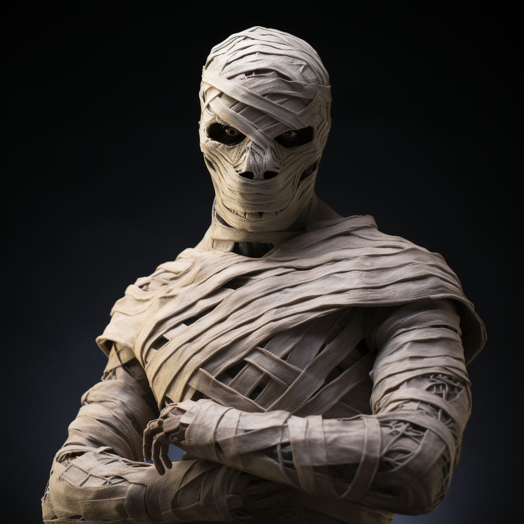 Alabama football player transformed into mummy