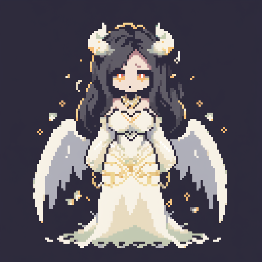 Albedo character from Overlord