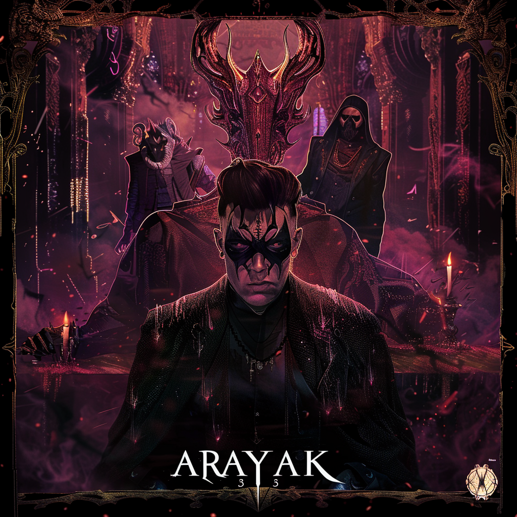 evil men ARAYAK 3 album cover