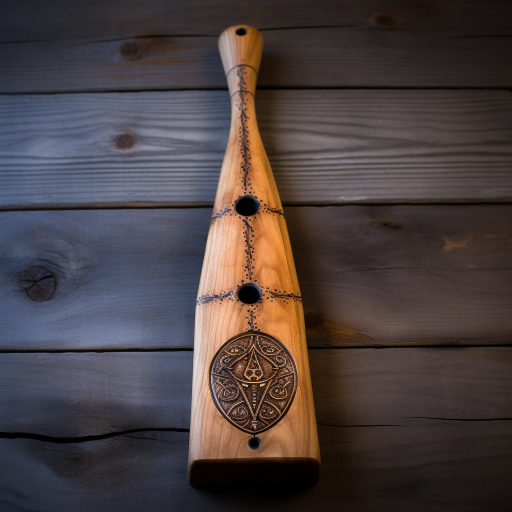 Alchemical Beer Brewing Spatula for Woodworking and Astrology