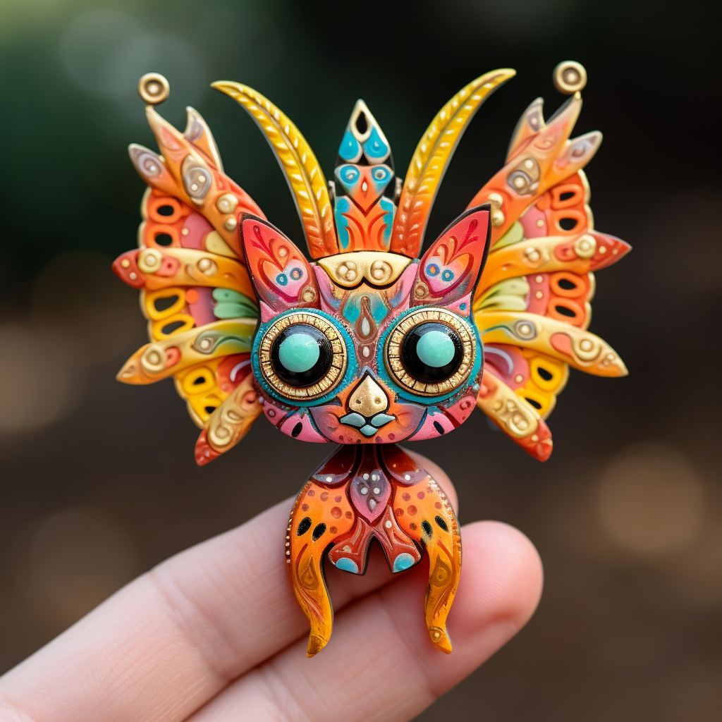 Alebrijes Pinata Lapel Pin