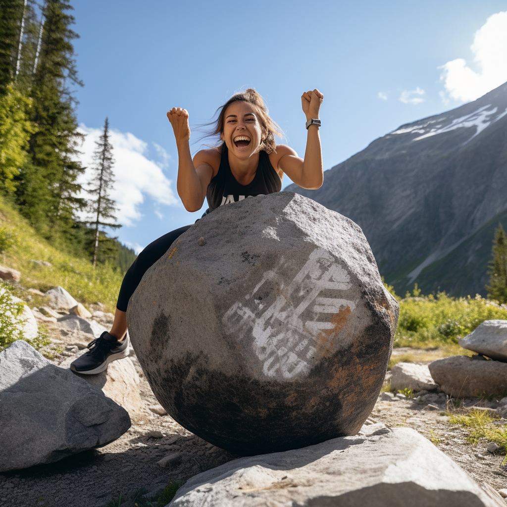 Alex Puccio Rolling Boulder Hill Sisyphus