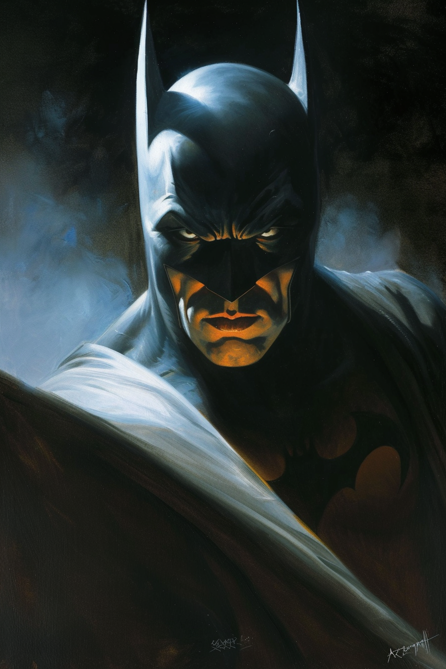 Alex Ross Batman illustration