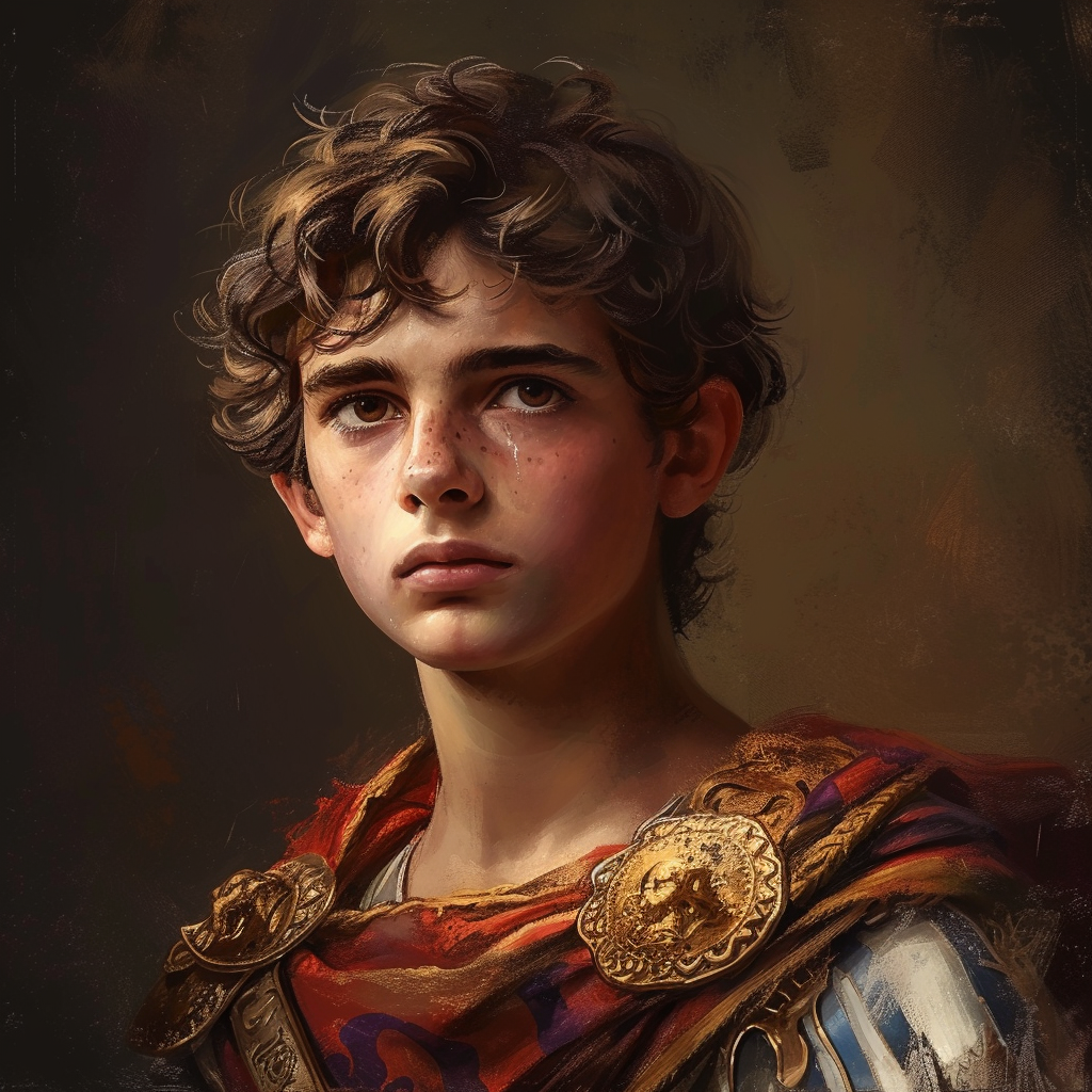 Alexander the Great at 14