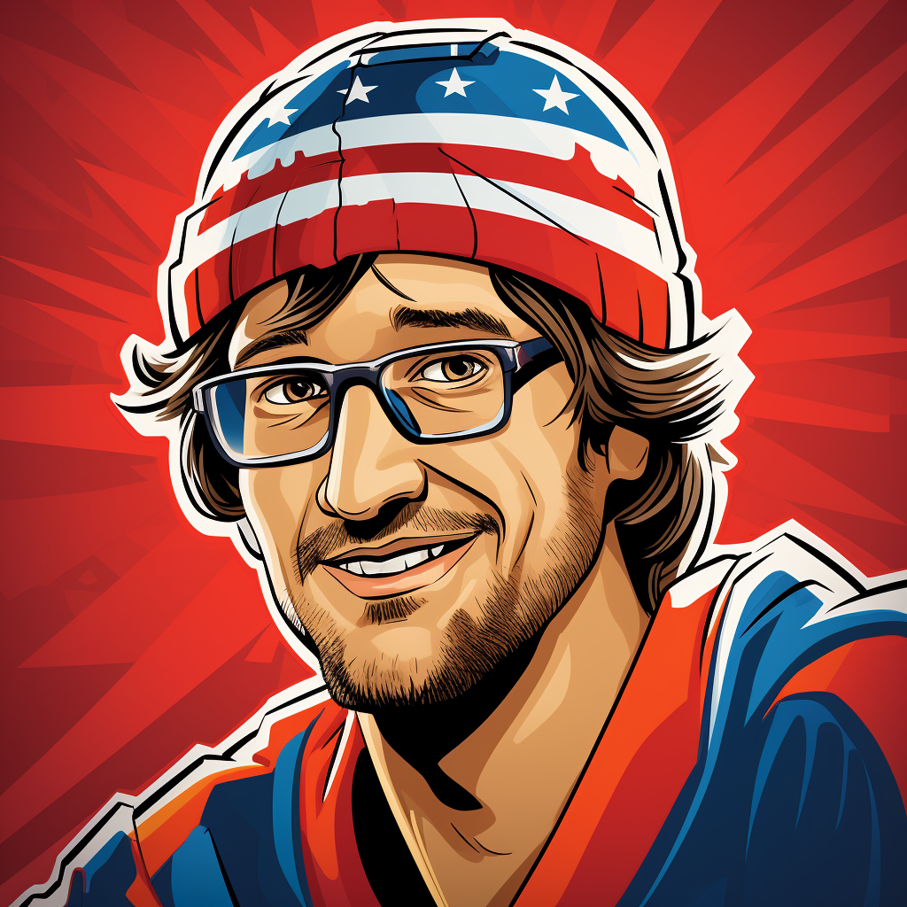 Alexander Ovechkin as Waldo Cartoon Character