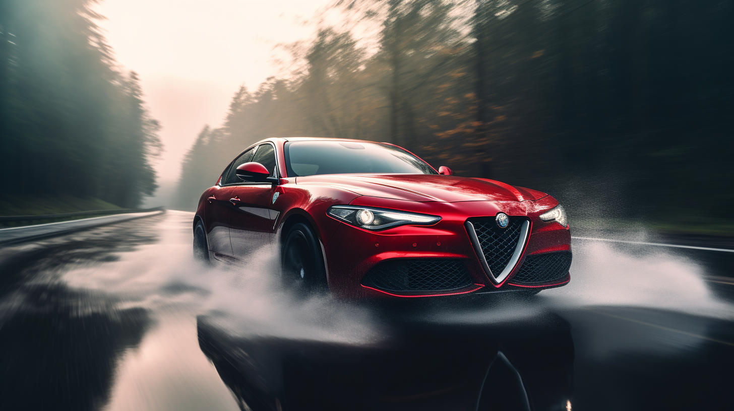 Dynamic Alfa Romeo Giulia Drive