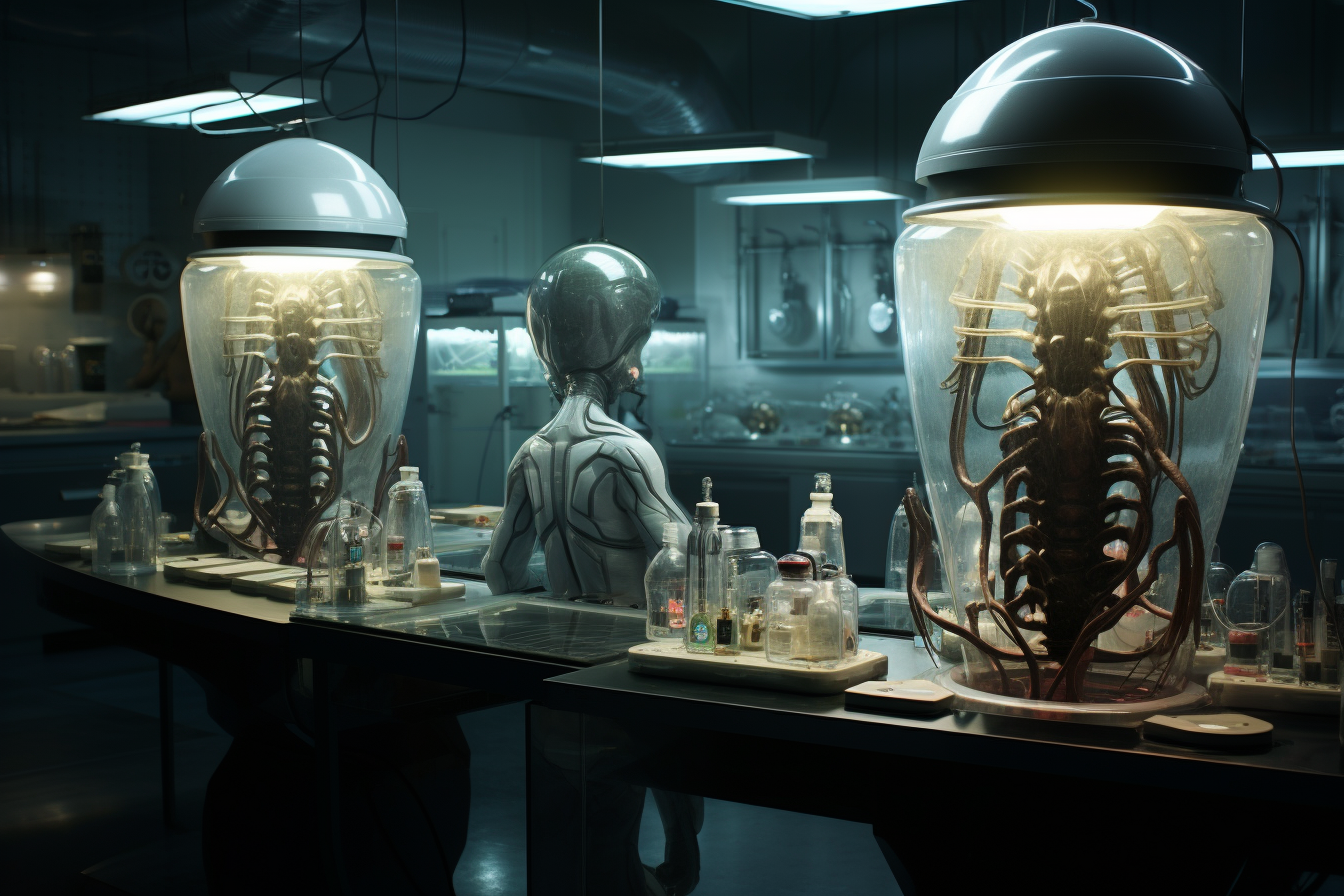 Alien Devices in Lab